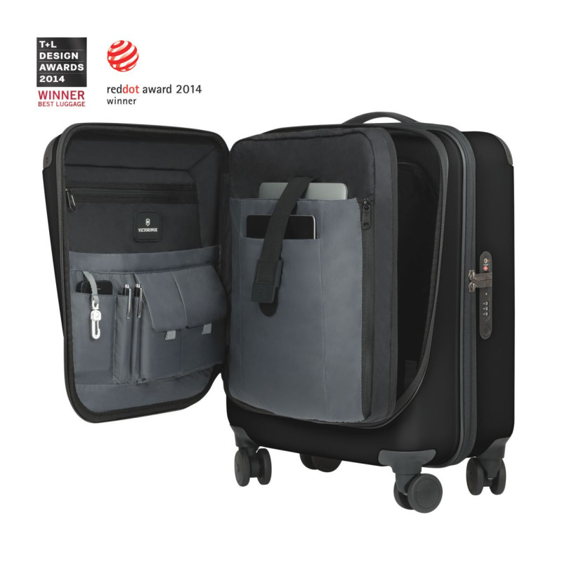 Чемодан на 4 колесах Victorinox Spectra 2.0 Dual-Access Extra-Capacity/Black 313181.01