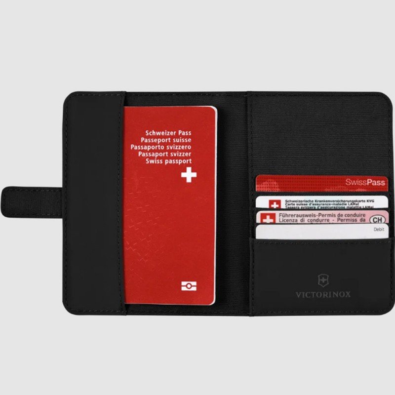Обкладинка для паспорта Victorinox TRAVEL ESSENTIALS Black 653361
