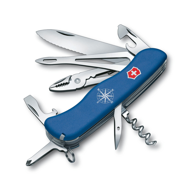  Нож Victorinox  Skipper 0.9093.2W голубой