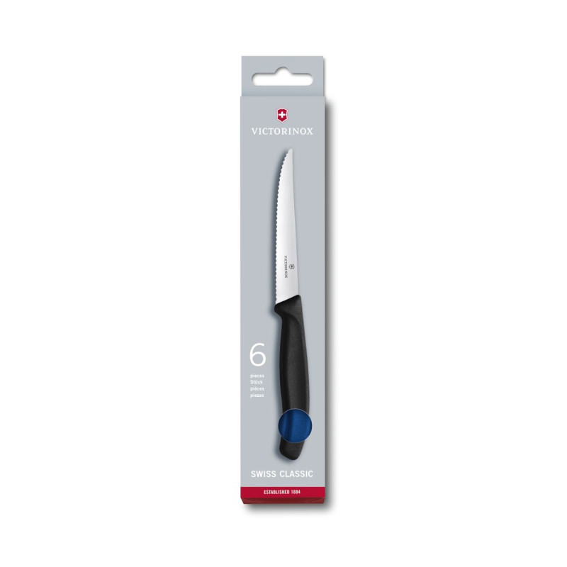 Набір з 6 ножів Victorinox Swiss Classic Steak Knife Set 6.7232.6
