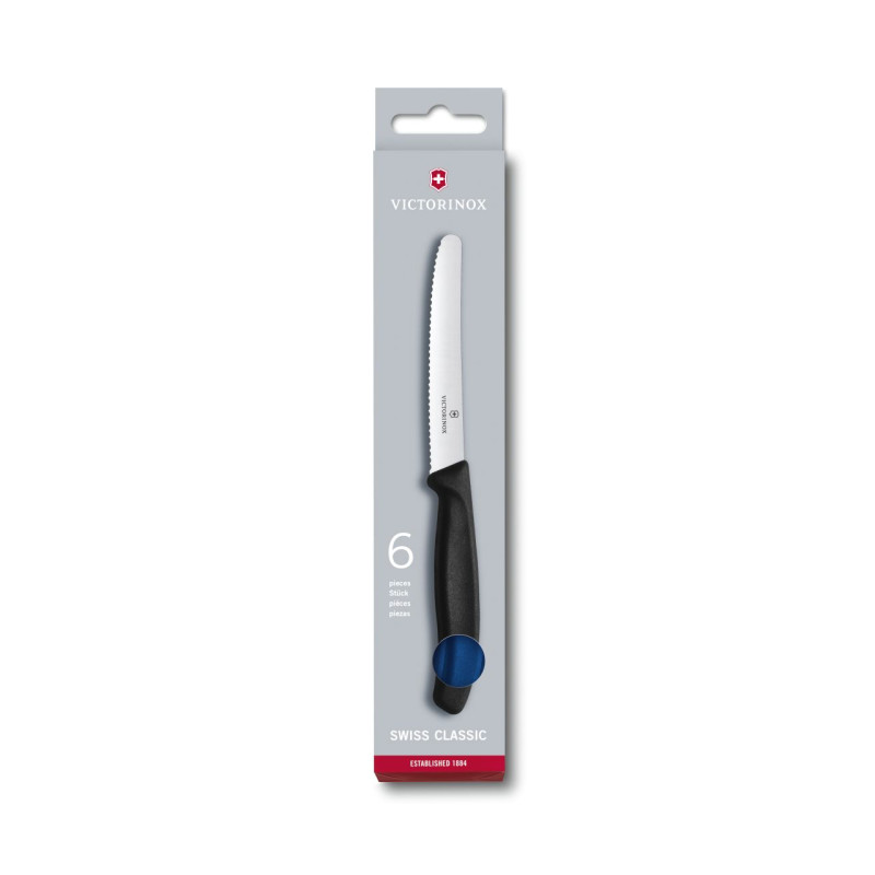 Набор из 6 ножей Victorinox Swiss Classic Tomato and Table Knife Set 6.7832.6
