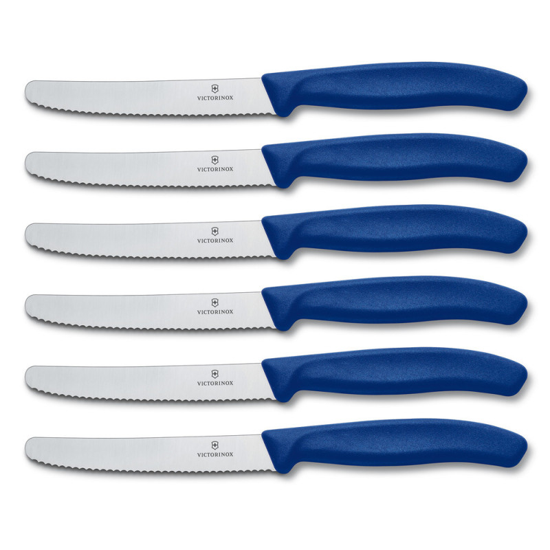 Набор из 6 ножей Victorinox Swiss Classic Tomato and Table Knife Set 6.7832.6