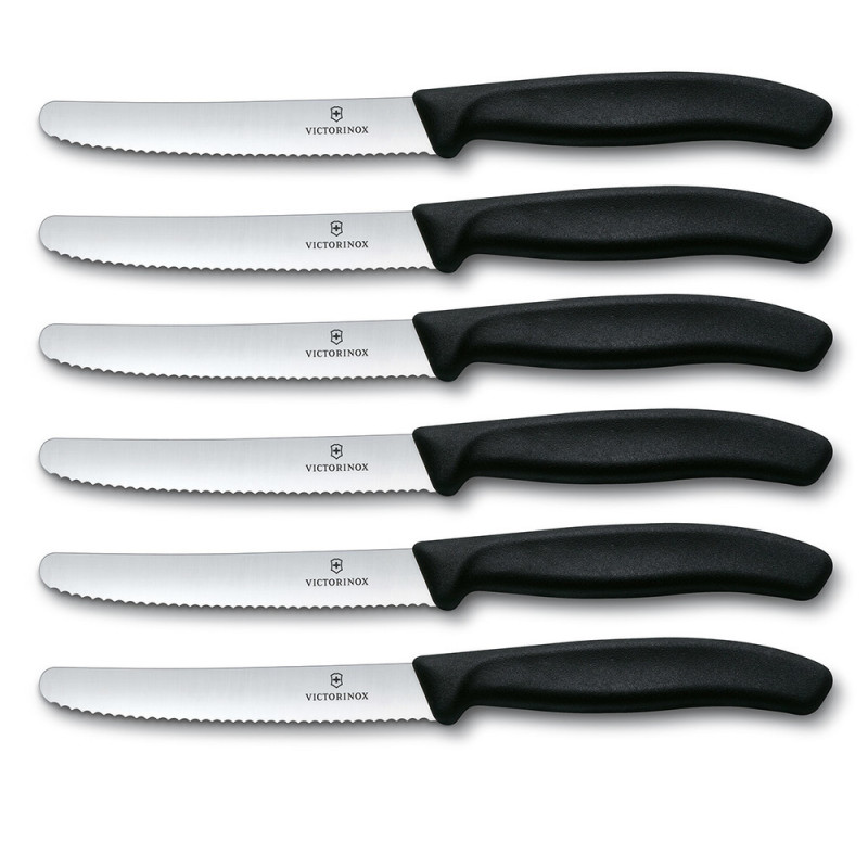 Набор из 6 ножей Victorinox Swiss Classic Tomato and Table Knife Set 6.7833.6