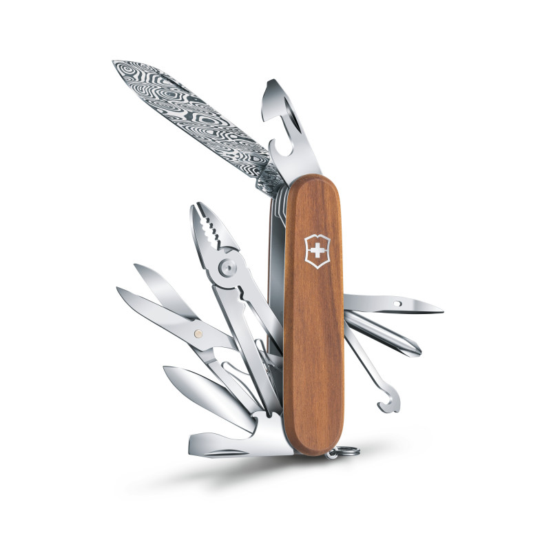 Ніж Victorinox Deluxe Tinker 1.4721.J18 Damast Limited Edition 2018