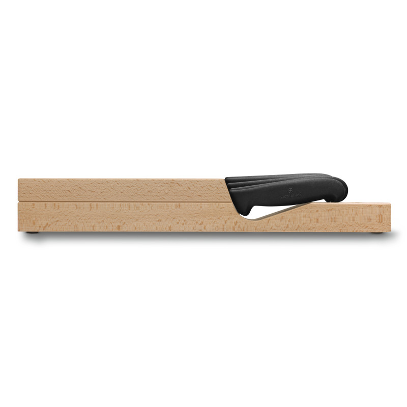 Набор из 5 предметов Victorinox Fibrox In-Drawer Knife Holder 5.1143.5 с подставкой