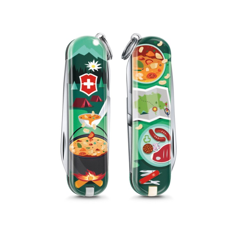 Нож Victorinox Classic LE 2019 "Swiss Mountain Dinner" 0.6223.L1907