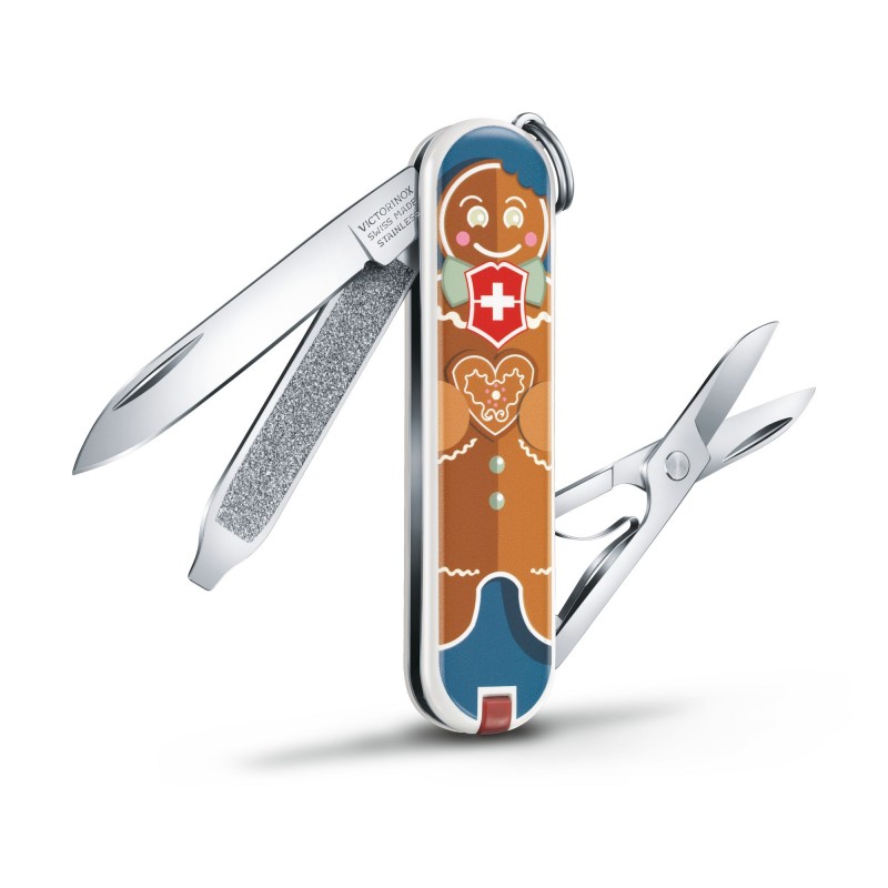 Нож Victorinox Classic LE 2019 "Gingerbread Love" 0.6223.L1909