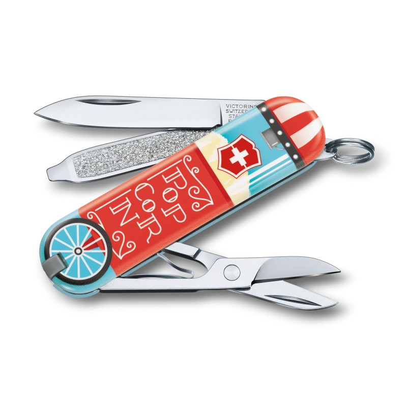 Нож Victorinox Classic LE 2019 "Let it Pop" 0.6223.L1910