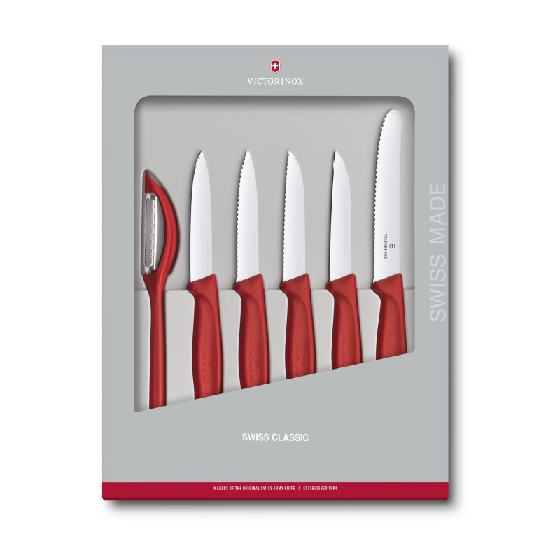 Набор из 6 предметов Victorinox Swiss Classic Paring Knife Set 6.7111.6G в подарочной упаковке