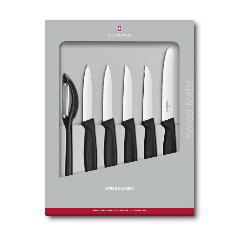Набор из 6 предметов Victorinox Swiss Classic Paring Knife Set 6.7113.6G в подарочной упаковке