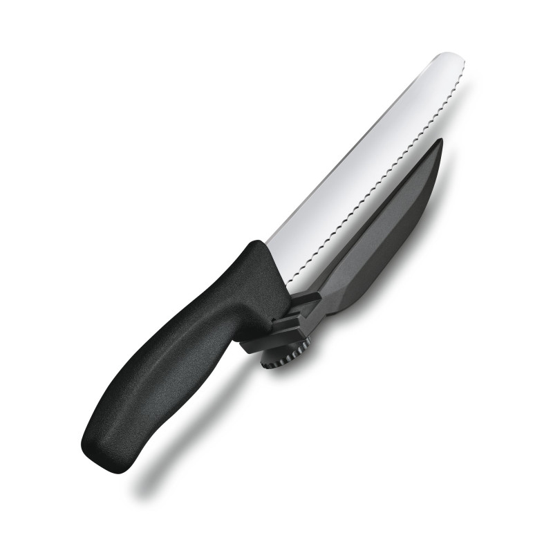Кухонный нож Victorinox Swiss Classic Dux с направляющей 6.8663.21