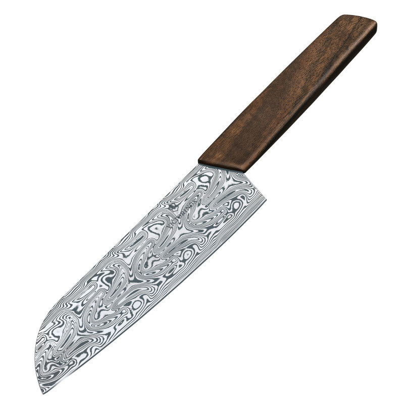 Кухонний ніж Victorinox Swiss Modern Santoku Damast Limited Edition 2020 6.9050.17J20