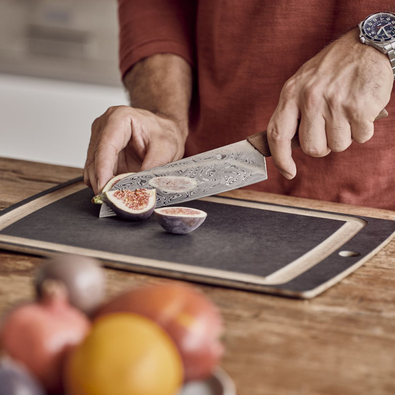 Кухонний ніж Victorinox Swiss Modern Santoku Damast Limited Edition 2020 6.9050.17J20