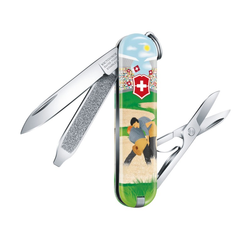 Ніж Victorinox Classic LE 2020 "Swiss Wrestling" 0.6223.L2009