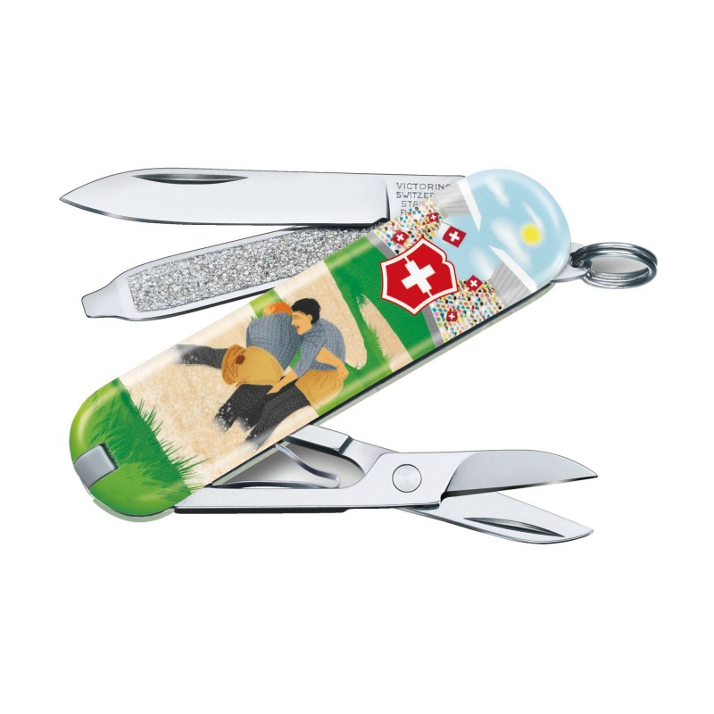 Ніж Victorinox Classic LE 2020 "Swiss Wrestling" 0.6223.L2009