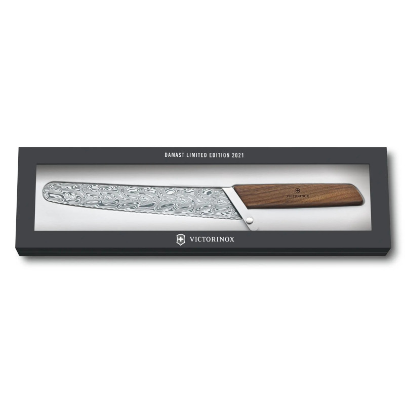 Кухонний ніж Victorinox Swiss Modern Bread and Pastry Damast Limited Edition 2021 6.9070.22WJ21
