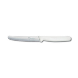 Кухонный нож Victorinox Standard Tomato and Table Knife 5.0837 11 см, серрейтор белый