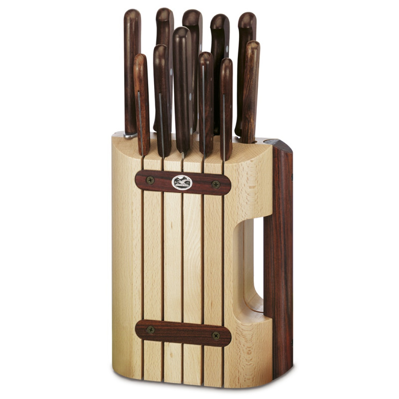 Набор из 11 предметов Victorinox Wood Cutlery Block 5.1150.11 