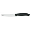 Кухонный нож Victorinox Swiss Classic Tomato and Table Knife 6.7833 11 см, серрейтор черный