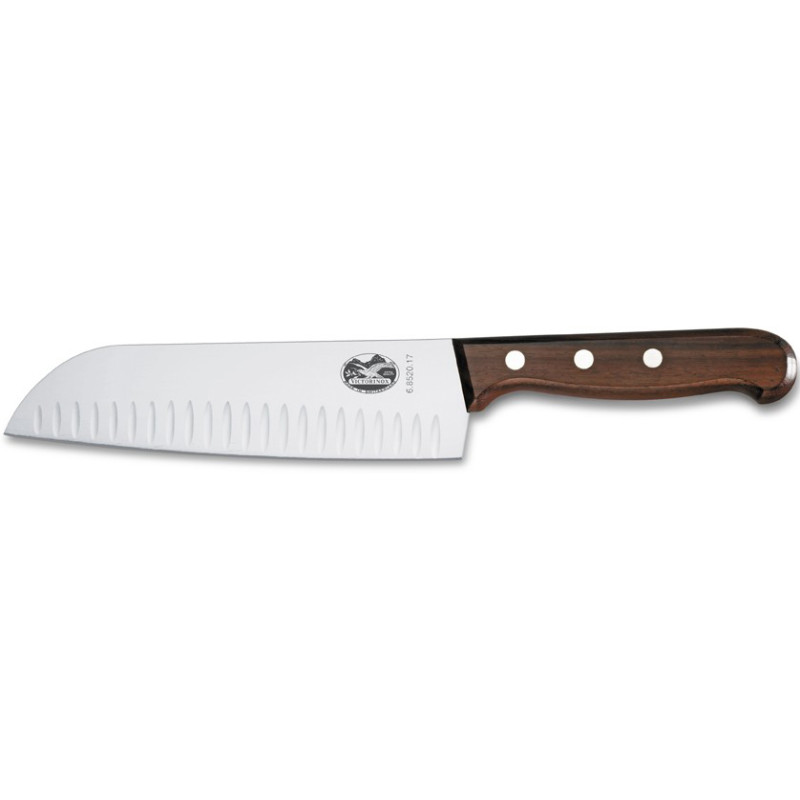Кухонный нож Victorinox Santoku 6.8520.17 с воздушными карманами