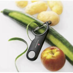Нож для чистки овощей Victorinox 7.6073.3 Swiss Peeler черный