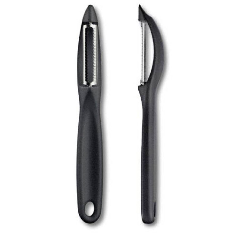 Нож для чистки овощей универсальный Victorinox 7.6075 черный