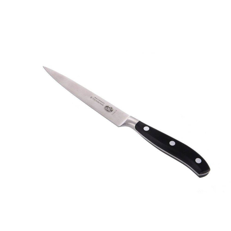 Кухонный кованый профессиональный нож Victorinox для мяса  7.7203.15G в подарочной упаковке