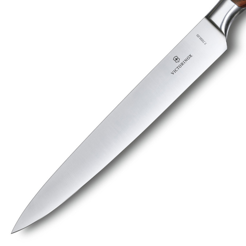 Кованый нож Victorinox Grand maitre Rosewood Carving Knife 7.7200.20G в подарочной упаковке