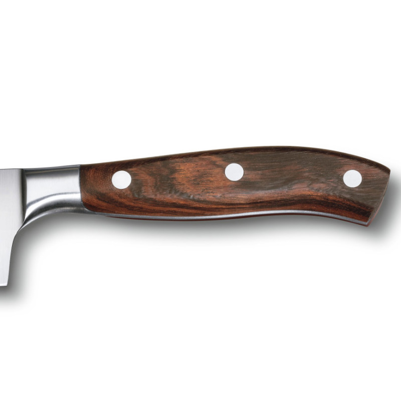 Кованый нож Victorinox Grand maitre Rosewood Santoku Knife 7.7320.17G в подарочной упаковке