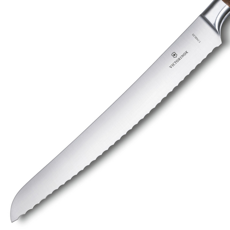 Кованый нож Victorinox Grand maitre Rosewood Bread Knife 7.7430.23G в подарочной упаковке