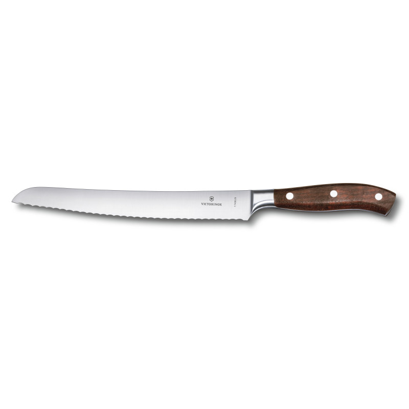 Набор из 6 кованых ножей Victorinox Forged Сhef's Grand Maitre Wood Cutlery Block 7.7240.6 с подставкой