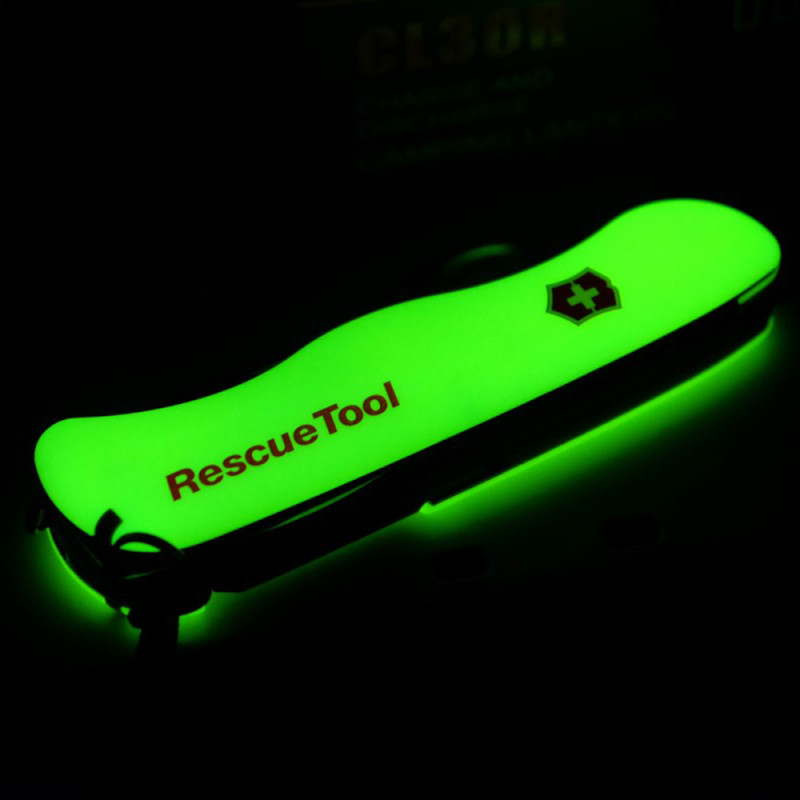 Накладки до ножа Victorinox 111 мм Rescue Tool C.8388 люмінесцентні