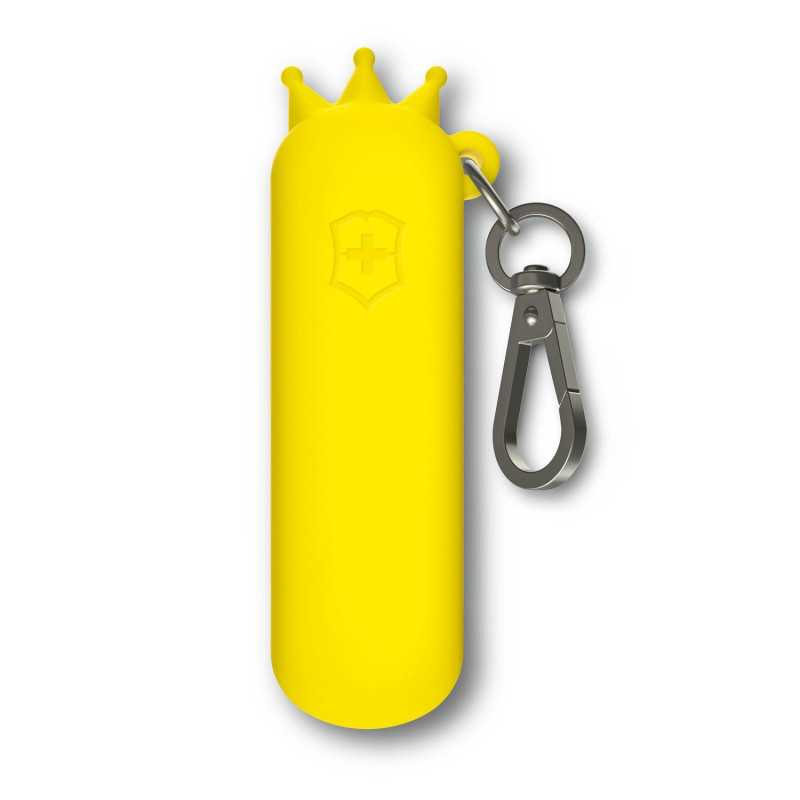 Чохол силіконовий Victorinox Crown Silicone Case з карабіном Sunny Side 4.0450