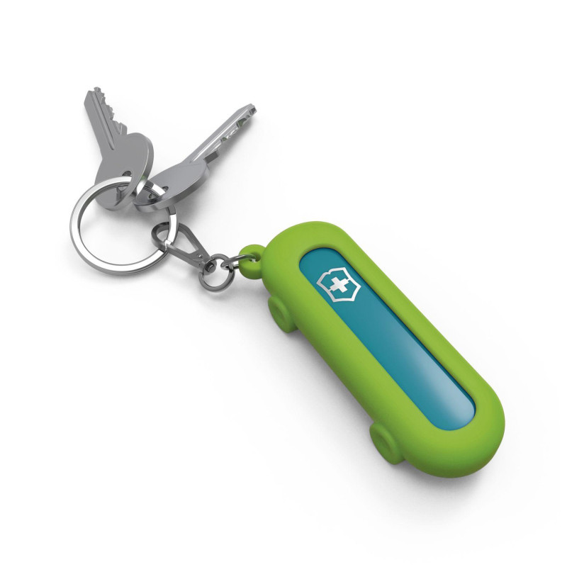 Чохол силіконовий Victorinox Skateboard Silicone Case з карабіном Smashed Avocado 4.0453
