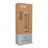 Чохол силіконовий Victorinox Cow Silicone Case з карабіном Wet Sand 4.0454