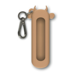 Чохол силіконовий Victorinox Cow Silicone Case з карабіном Wet Sand 4.0454
