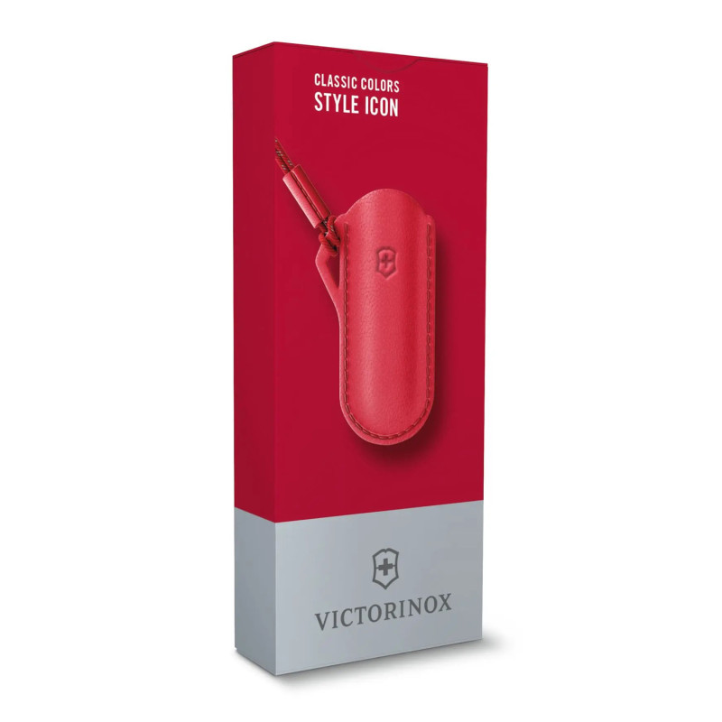 Чохол шкіряний Victorinox Leather Pouch with Cord Style Icon 4.0670