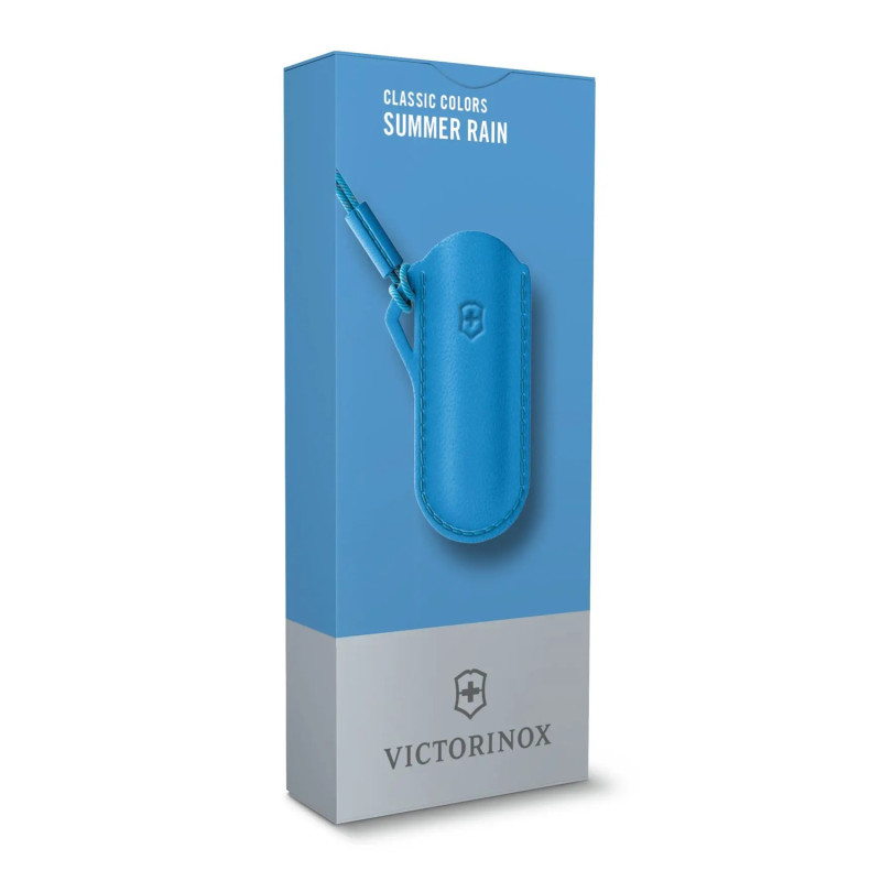 Чохол шкіряний Victorinox Leather Pouch with Cord Summer Rain 4.0670.2