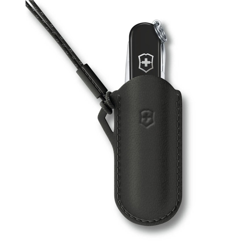 Чохол шкіряний Victorinox Leather Pouch with Cord Dark Illusion 4.0670.3