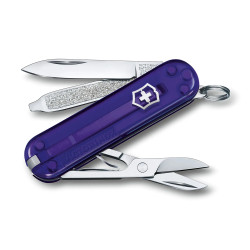 Ніж Victorinox Classic SD Transparent Colors Persian Indigo 0.6223.T29G