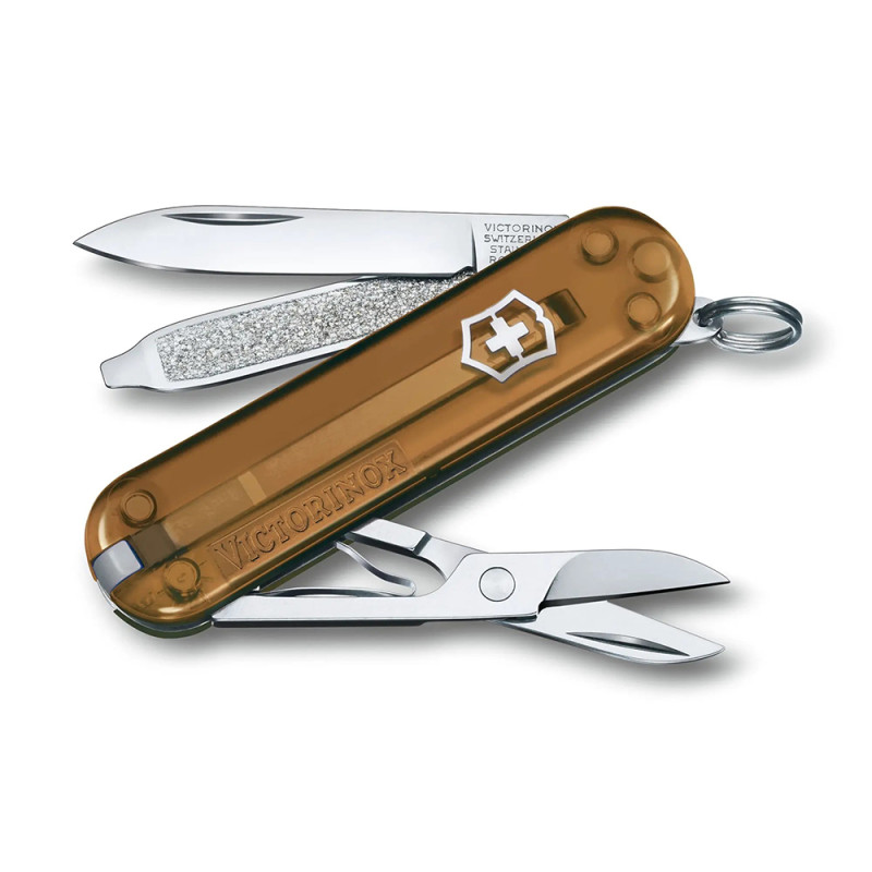Ніж Victorinox Classic SD Transparent Colors Chocolate Fudge 0.6223.T55G