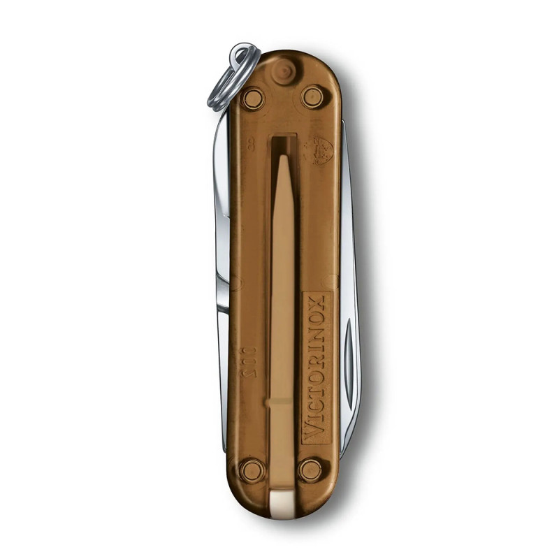 Ніж Victorinox Classic SD Transparent Colors Chocolate Fudge 0.6223.T55G