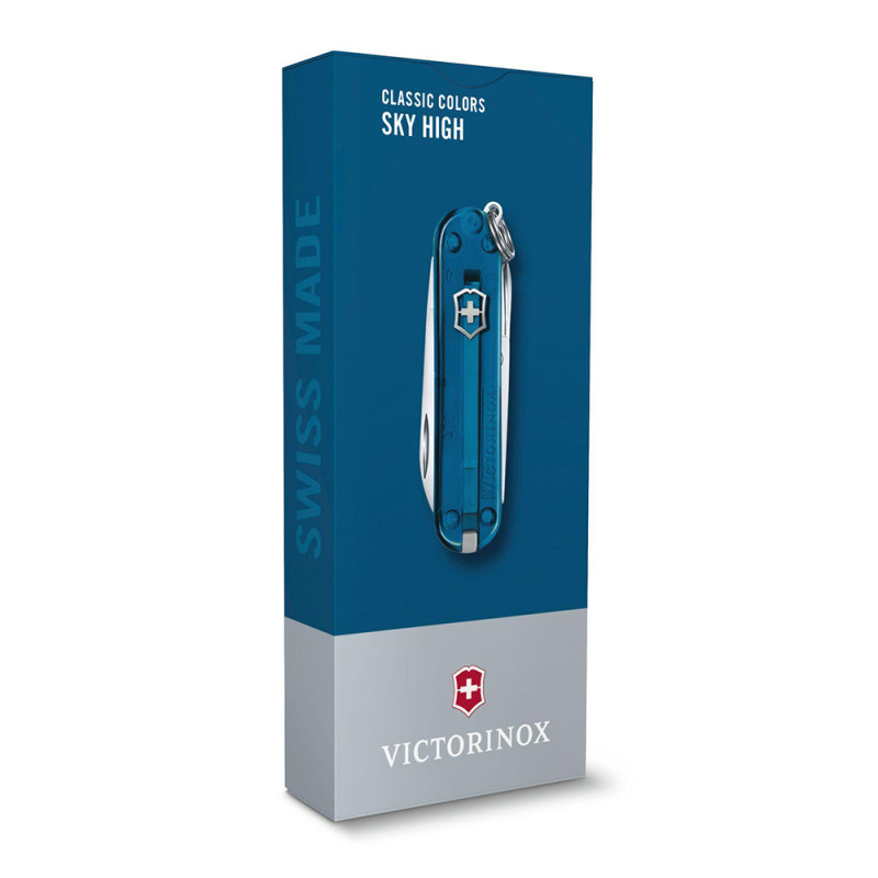Ніж Victorinox Classic SD Transparent Colors Sky High 0.6223.T61G