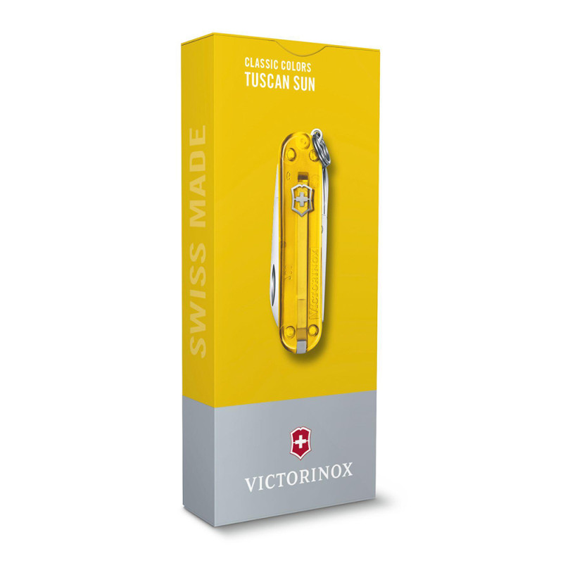 Ніж Victorinox Classic SD Transparent Colors Tuscan Sun 0.6223.T81G