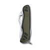 Накладки до ножа Victorinox 111 мм C.8334 зелено-чорні