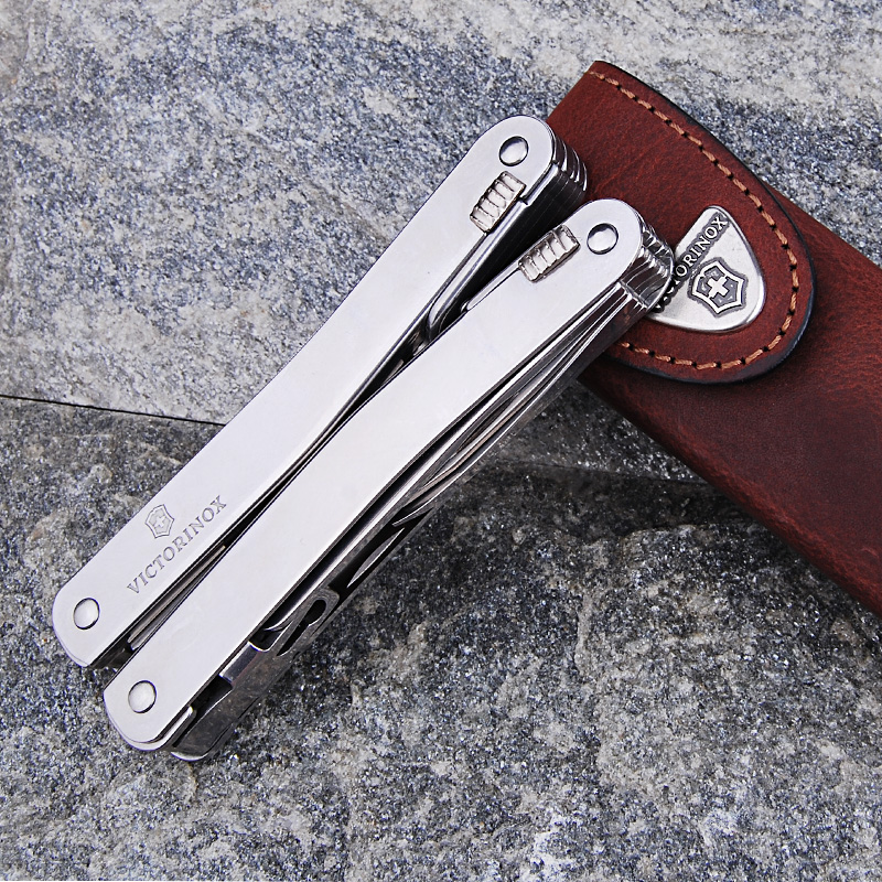 Мультитул Victorinox Swiss Tool Spirit 3.0223.L1 шкіряний чохол з клипсою