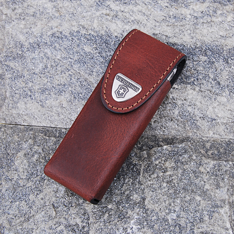 Мультитул Victorinox Swiss Tool Spirit 3.0223.L1 шкіряний чохол з клипсою