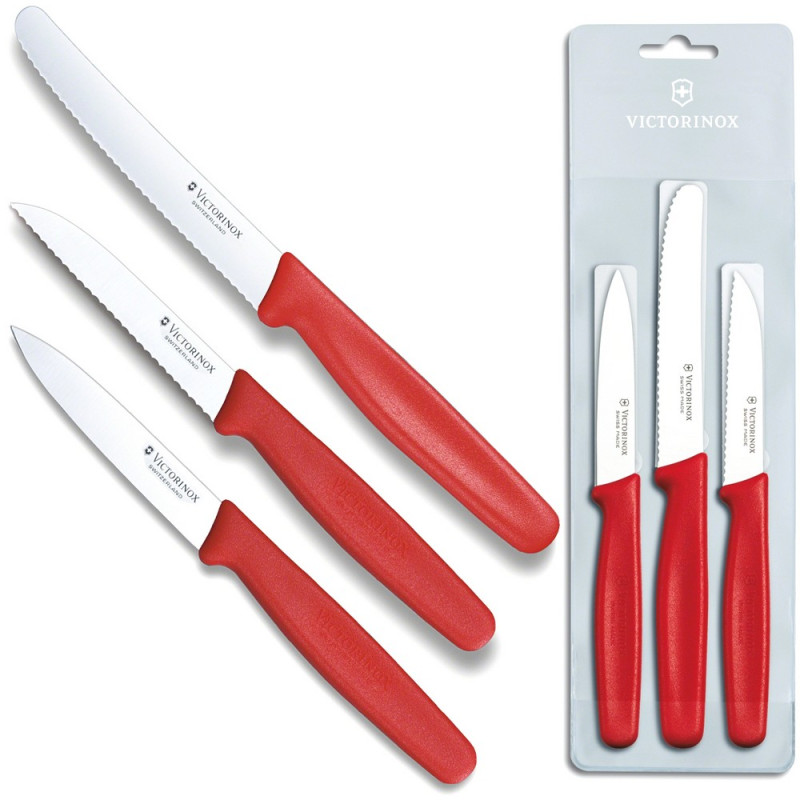 Набор из 3 ножей Victorinox Standard Paring Knife Set 5.1111.3
