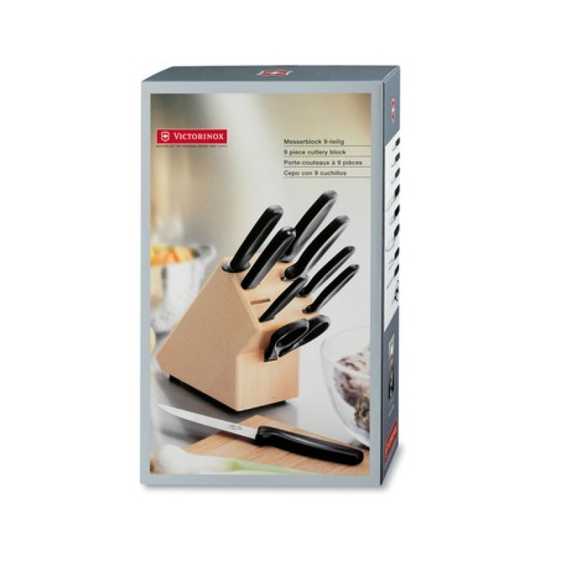Набор из 9 предметов Victorinox Standard Cutlery Block 5.1193.9 