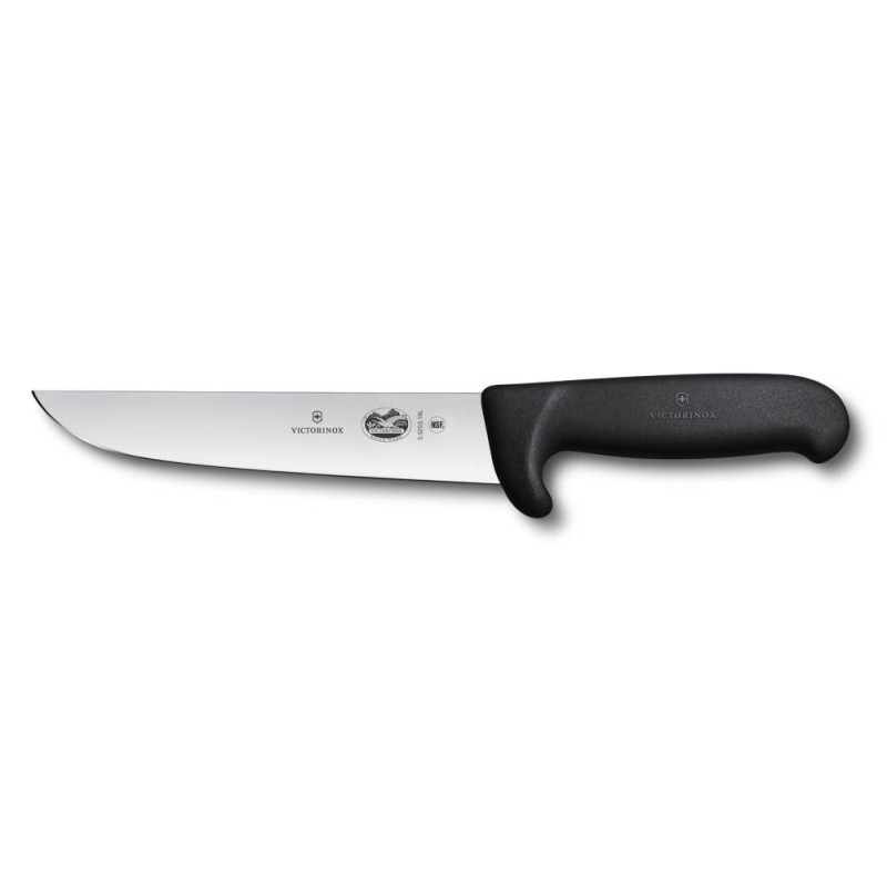 Кухонный нож мясника Victorinox Butcher’s Safety Nose 5.5203.18L безопасный